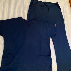 Blue Medical Scrubs/Scrubs UNISEX WOMEN & MEN